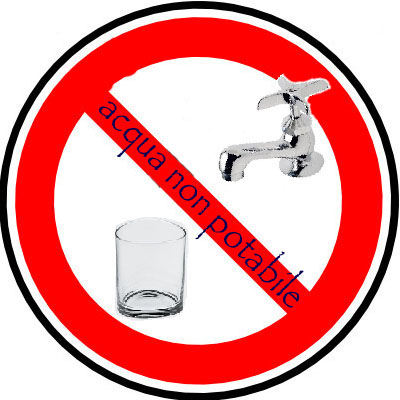 Acqua non potabile